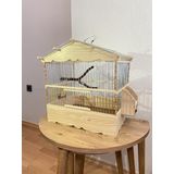 NATURBİRDS DİK ÇATI AHŞAP KAFES