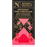 Naturca Anatolia Naturca Çilekli Bitter Tablet Çikolata 100 gr