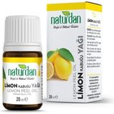 Naturdan Limon Kabuğu(Lemon Peel Oil) Yağı 20 ml