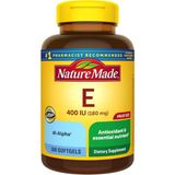 Nature Made Vitamin E 400 IU 180 mg 300 Softjel. - Aromasız