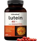 Naturebell Lutein 40 mg and Zeaxanthin 1,600 mcg Per Serving, 360 Softgels