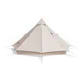 Naturehike 2-12 kişilik kamp çadırı teepee kamp piramit Hint pamuk termal çadırı Kamp alanları, araba gezileri, aile toplantıları için uygundur