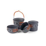 Naturehike 4-1 Ultralight 2-3 Kişilik Kamp Yemek Pişirme Seti