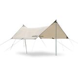 Naturehike Hexagon Glamping 3x4.8 M Tarp [Güneş ve Rüzgar Koruma Tentesi] Quicksand Gold
