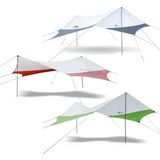 Naturehike Hexagon Sunrise Canopy 3.5x4 Mt Tarp [Güneş Ve Rüzgar Koruma Tentesi] - Bronz