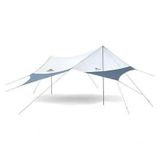 Naturehike Hexagon Sunrise Canopy 3.5x4 mt Tarp [Güneş ve Rüzgar Koruma Tentesi] Grey/Blue