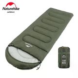 Naturehike Y150L Zarf Tarzı Kapüşonlu Pamuklu Uyku Tulumu -6°C Yeşil