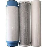 Naturel Açık Kasa Su Arıtma Cihazı Filtre Seti 3 Filtre