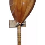 Naturel Ahşap Bağlama Saz Cura Duvar Askısı Standı Ceviz - Koleksiyonculara Ozel Saglam Ekonomik