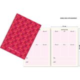 Naturel Basım A4 Haftalık Planlama Defter - NTPLNAkırmızı1