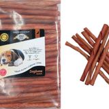 Naturel Burgu Köpek Kemiği 12 cm | 6-7 gr – %100 Doğal, Diş Temizleyici ve Çiğneme Desteği 50 Adet