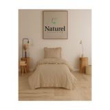 Naturel Collection Fırfırlı Tek Kişilik Stonwashed Nevresim Takmı %100 Pamuk