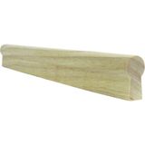 Naturel Dekor Ahşap Çubuk Kesim Kulp, Dolap Çekmece Kulpu 216 Mm, 1 Adet, Bambu, Hasır, Iskandinav, Bohem, Modern - Ahşap Rengi