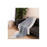 Naturel Koltuk Örtüsü/Şalı İndigo İNDİGO 170 x 210
