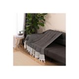 Naturel Koltuk Örtüsü/Şalı Siyah SİYAH 170 x 210