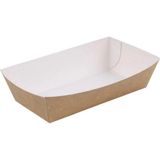 Naturel Kraft Büyük Kumpir Kutusu & Konik Tabak 11*17 cm 100 Adet