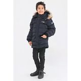 Natürel Kürklü Erkek Çocuk Şişme Mont 51246