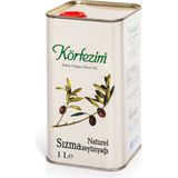 Naturel Sızma Soğuk Sıkım Zeytinyağı - 1 Lt (Teneke)