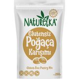 Naturelka Glutensiz Poğaça Karışımı 250 gr Sorgum Unu ve Karabuğday Unu İçeren Sağlıklı Alternatif - 1 Adet