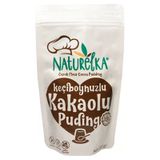Naturelka Kakaolu Puding 220G Keçi Boynuzlu Glutensiz Katkısız 5'Li Avantaj Paketi