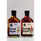 Natureller Sumak Ekşisi ve Koruk Ekşisi - Tatlı Ekşi Hasat (2 Adet) 280 gr