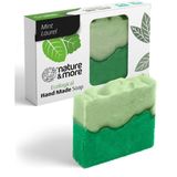 nature&more Nature More Ekolojik Doğal El Yapımı Sabun - Defne Yağı , Nane 100 gr - [d]