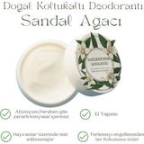 Naturepower %100 Doğal Krem Deodorant Sandal Ağacı Kokulu 50 ml Koku Önleyici