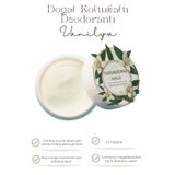 naturepower %100 Doğal Krem Deodorant Ter Kokusu Önleyici Koltuk Altı Vanilya Kokulu 50 ml