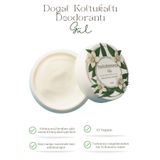 naturepower Alüminyum İçermeyen Doğal Krem Deodorant Ter Kokusu Önleyici Koltuk Altı Gül Kokulu 50 ml