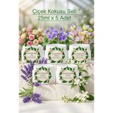 naturepower Doğal Krem Koltuk Altı Deodorantı Ter Kokusu Önleyici Çiçek Kokuları Deneme Seti ( Gül,yasemin,menekşe,lavanta,la vie) 25 ml x 5 Adet