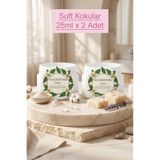 naturepower Doğal Krem Koltuk Altı Deodorantı Ter Kokusu Önleyici Soft Kokular Deneme Seti ( Pudra ve Sabun) 25 ml x 2 Adet