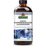 Nature's Answer Liquid Magnesium Malate & Glycinate Supports Bone And Muscle Health 480 Ml. - aromasız