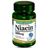 Nature's Bounty Flush Free Niacin 500 mg 50 Kapsül