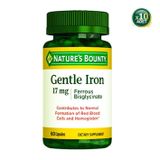 Nature's Bounty Gentle Iron 17 mg 10x60 Kapsül