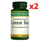 Nature's Bounty Green Tea 315 mg 2x60 Kapsül