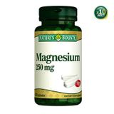 Nature's Bounty Magnesium 250 mg 10x60 Tablet