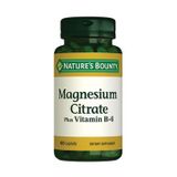 Nature's Bounty Magnesium Citrate Plus Vitamin B6 60 Tablet