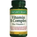 Nature's Bounty Vitamin B Complex Plus Vitamin C 60 Tablet
