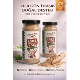 NATURES FOOD İğde Çekirdeği Tozu 2x100g Glutensiz Cam Kavanoz | Katkısız Doğal | Günlük Kullanım | Lif ve Mineral Kaynağı