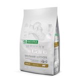 Nature's Protection 's Protection Superior Tüylü için Kuzulu Küçük Irk Maması 4kg