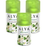 Nature's Scents White FlowersBeyaz Çiçekler Oda Kokusu Yedek Makine Spreyi 250 ml x3 Adet