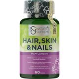 Nature's Supreme Hair Skin Nails 60 Tablet Biotin ve MSM İçeren Gıda Takviyesi Erkekler İçin - Aromasız