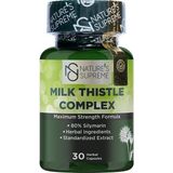Nature's Supreme Milk Thistle Complex 30 Kapsül 80% Silymarin İçeren Doğal İçerik