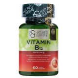Nature's Supreme Vitamin B12 1000 mcg İçeren 60 Kapsül