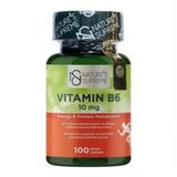 Nature's Supreme Vitamin B6 10 mg 100 Kapsül