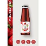 NatureTime Premium Taneli Çilek Özü 1350 gr Doğal Katkısız Şeker İlavesiz Pestisit & Ağır Metal İçermez Analizli