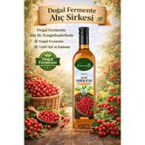 NATUREVA Alıç Sirkesi 500 ml - Doğal Fermente