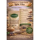 NATUREVA Atom mix İgde Çekirdeği Tozu %100 doğal İğde Vita-Kuşburnu-bamya-üzüm-keçiboynuzu