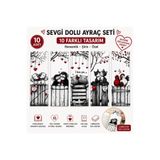 naturevo Sevimli Hayvanlar Kitap Ayracı 10 Adet 5x15 cm - Laminasyon Kaplı Karton Kitap Ayracı Seti - Kitap Okuma Ayracı