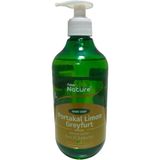Naturex Faber Hand Soap Portakal Limon & Greyfurt - Bitkisel Esaslı Sıvı El Sabunu (500 ml Valfli Şişe) - Adet - 1 Adet